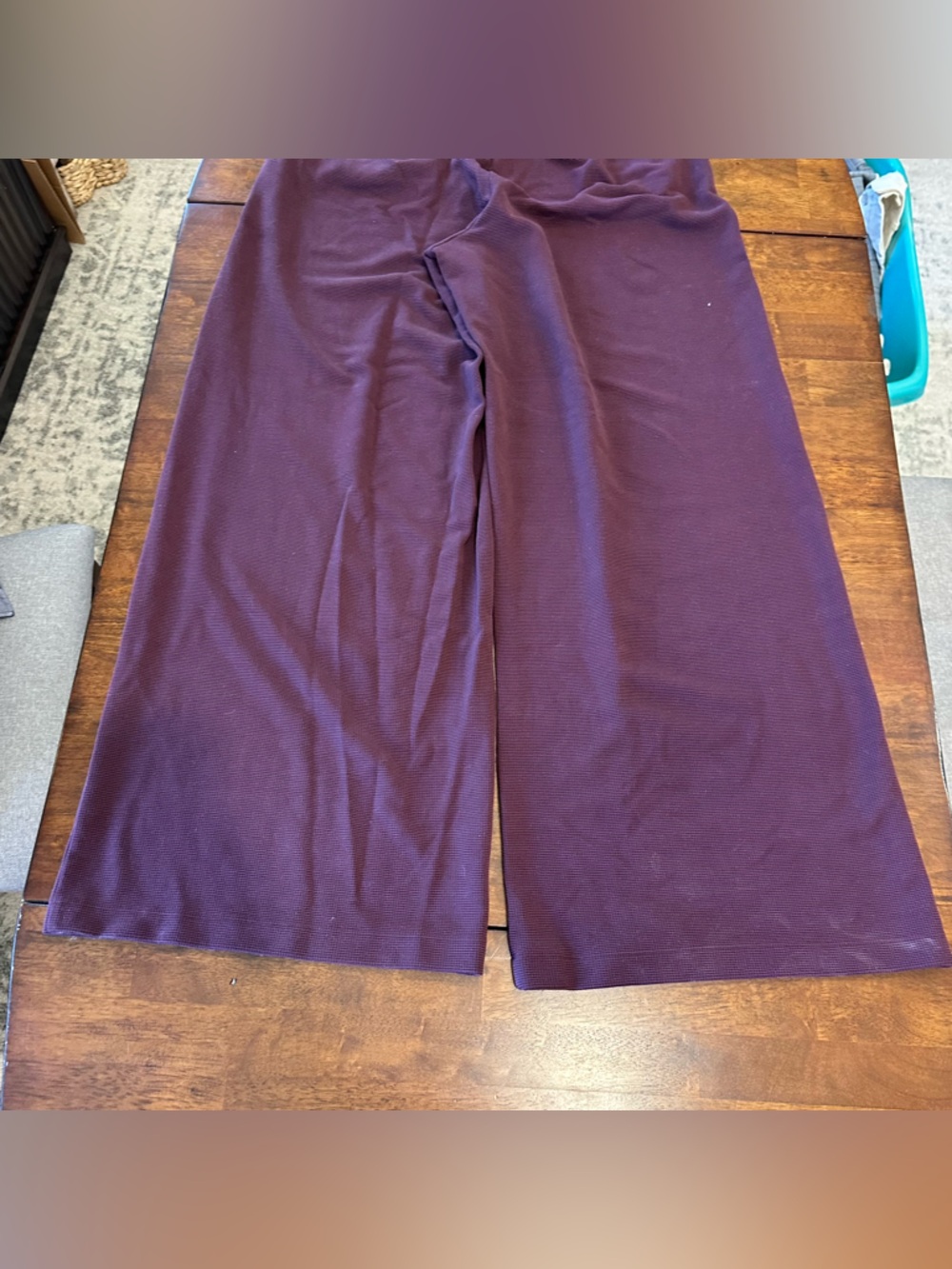 Gymshark Waffle Wide Leg Sweatpants - Picture 8 of 8